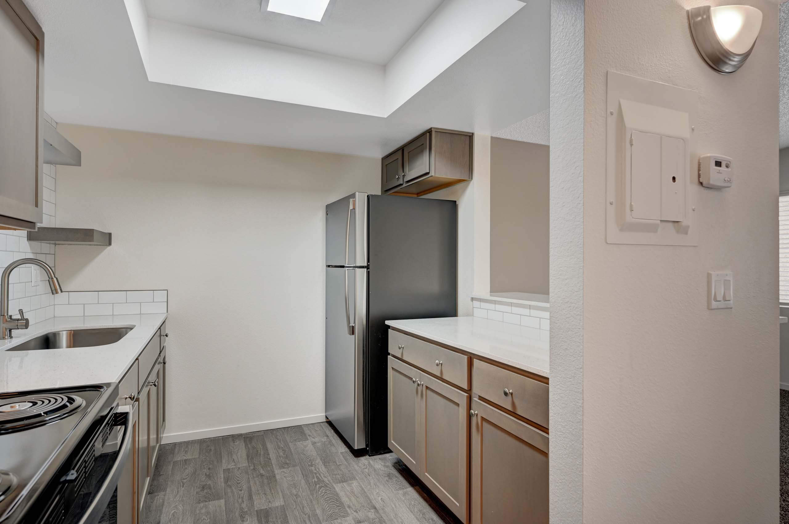 Solstice studio apartment interior - kitchen